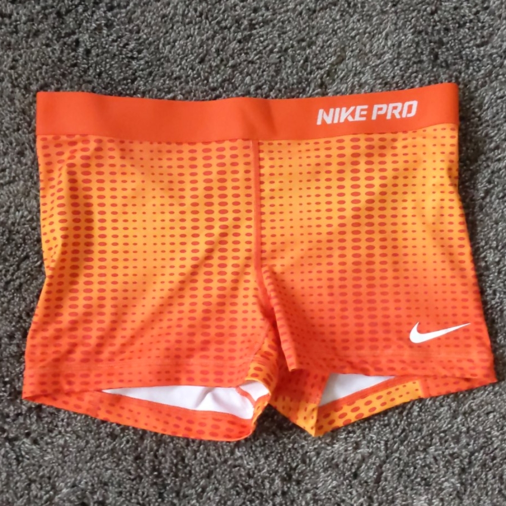 Nike Pro Orange Spandex